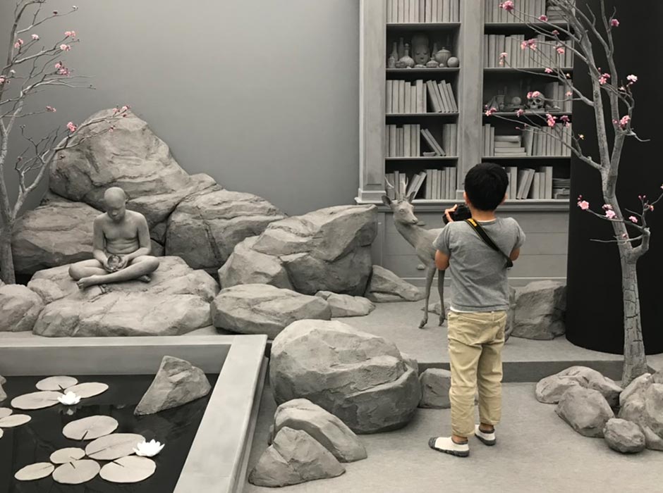 私のプライベート新しい建築や芸術に触れる