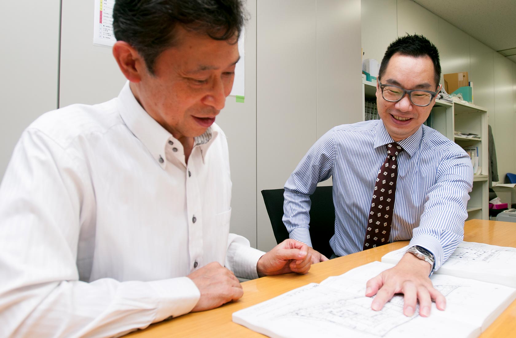最初の企画設計が128戸の学生寮。規模の大きさに戸惑う。100％の力を出し切って成約に結び付ける々吸収